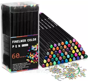 Набір фломастер FINELINER 0.4mm лінерів на 801-60цв (508-12) 1/40/1