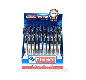 Ручка олійна "Piano PT-555" TRACK 0,7 мм. Цвет синий (508-69) 1/2400/50)
