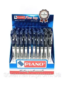 Ручка олійна "Piano PT-555" TRACK 0,7 мм. Цвет синий (508-69) 1/2400/50)