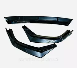 Передній обвіс чорний глянець Honda CR-V 2023-24