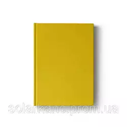 Щоденник датований А5 в линію жовтий Linhg 176 арк папір білий