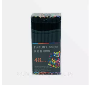 Набір фломастер FINELINER 0.4mm лінерів на 801-48цв (508-11) 1/54/1