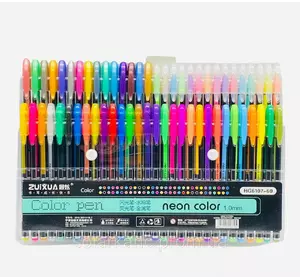 Набір гелевих перламутрових ручок HG-6107-60 кольорів