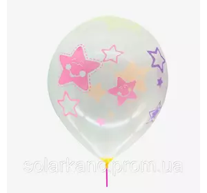Кулі повітряні латексні "Balloons" (3022-1, 1/800/12, 2,5 г, 12 дюймів, з неоновим малюнком)