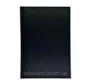 Щоденник датований А5 в линію чорний Linhg 176 арк папір білий